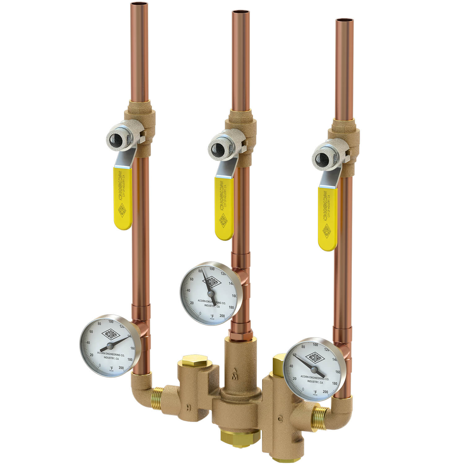 SFET Series - Mixing Valve Supply Fixture for Emergency Drench Equipment