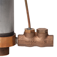Option: Double-Ball Check Valve, Cast Iron Hydrants