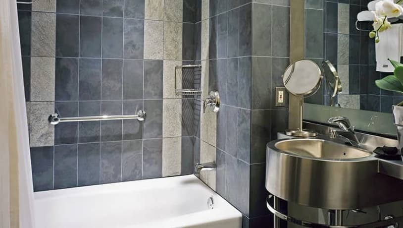 M2 installation in a bathroom