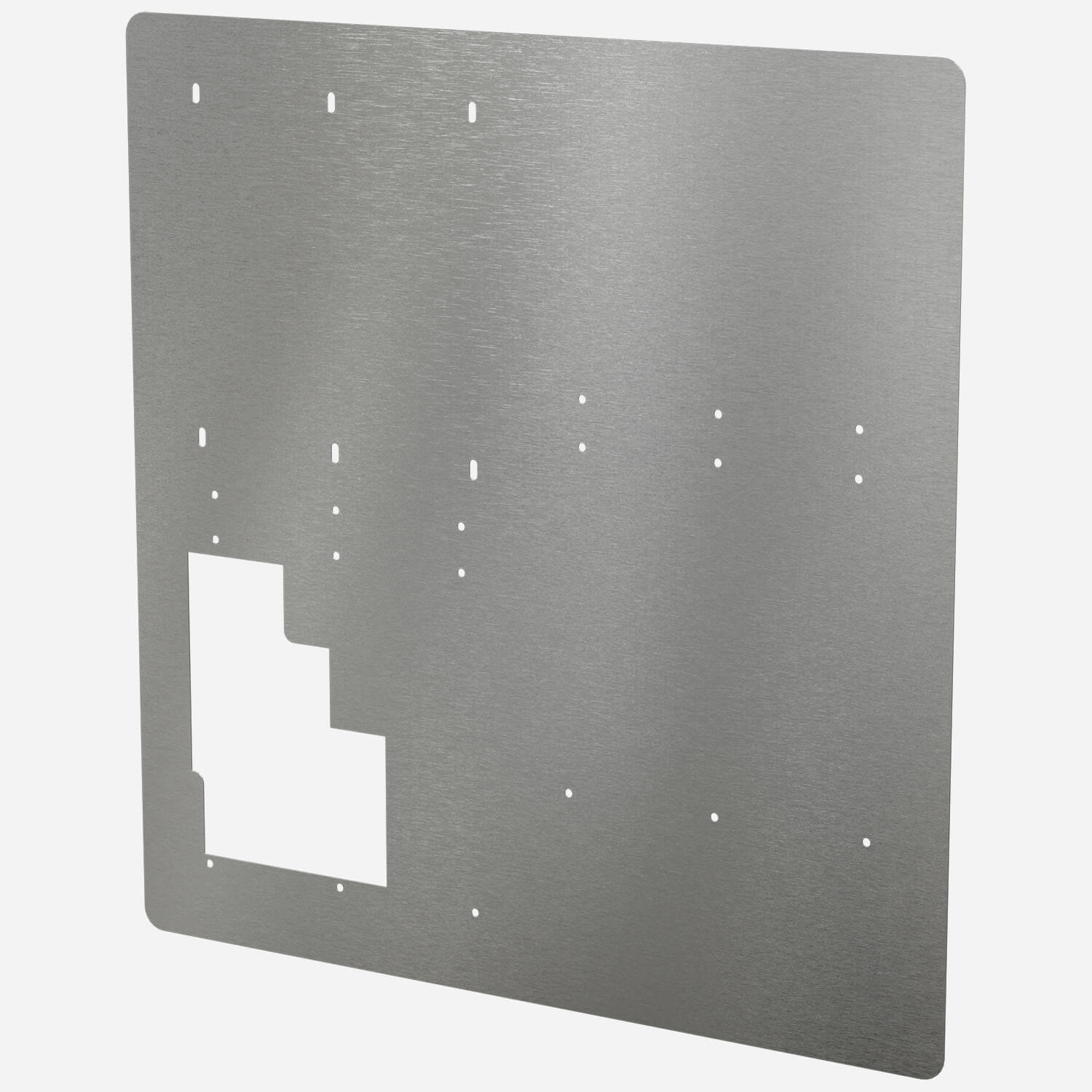 Accessory: Wall Panel for Wall Mounted ADA Universal Bi-Level Handicap Fountain/Cooler with Bottle Filler- Orientation Left Unit Low