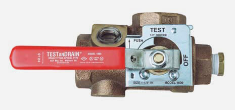 Test and Drain Valve