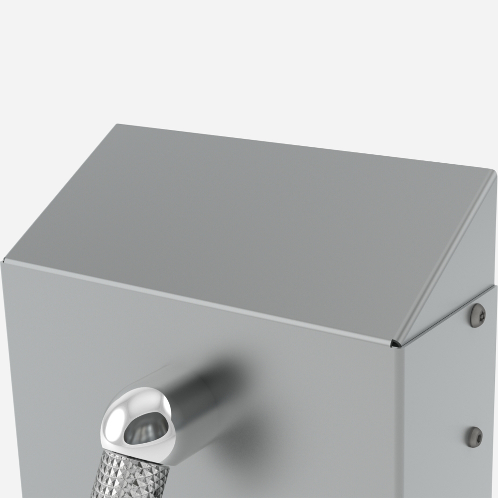 Option: Sloped Top Housing