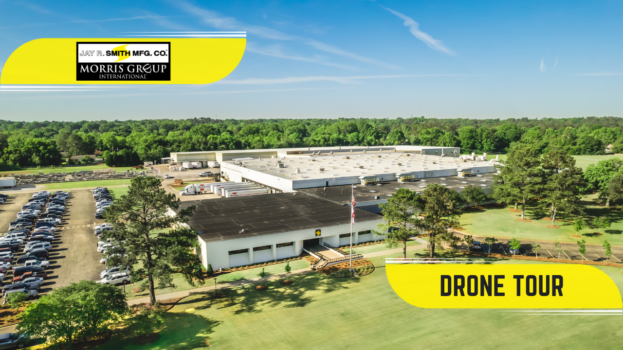 Jay R. Smith Manufacturing Tour - Drone Video