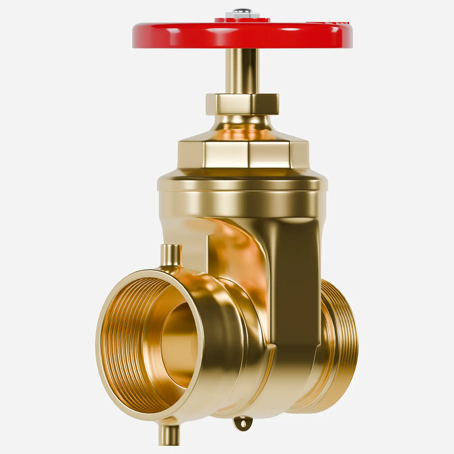 Hose Gate Valve with Non-Rising Stem and Swivel Inlet