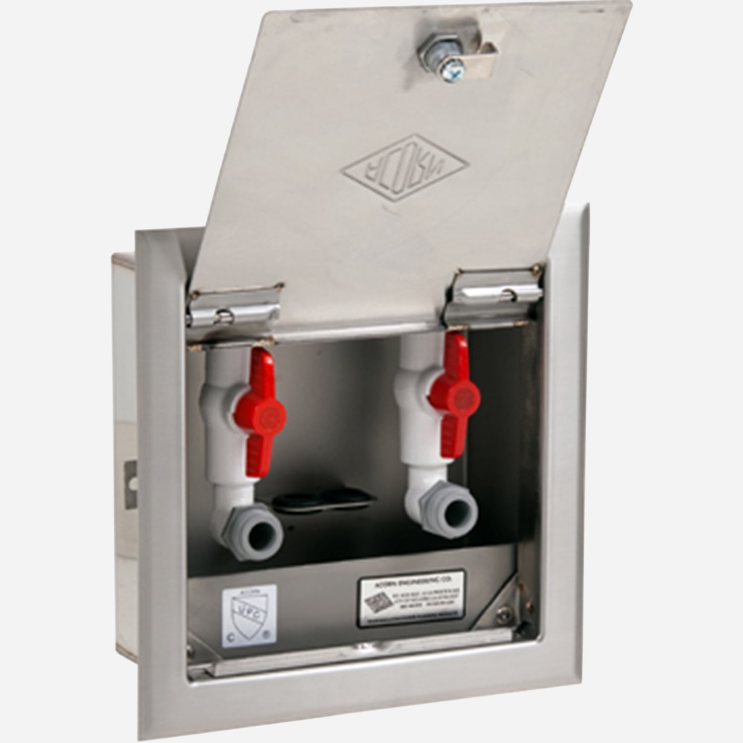 Dialysis Box with Two Valves, Includes Door