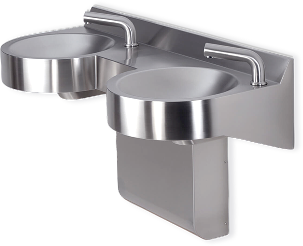 System M2 Stainless Steel Bathroom Sink