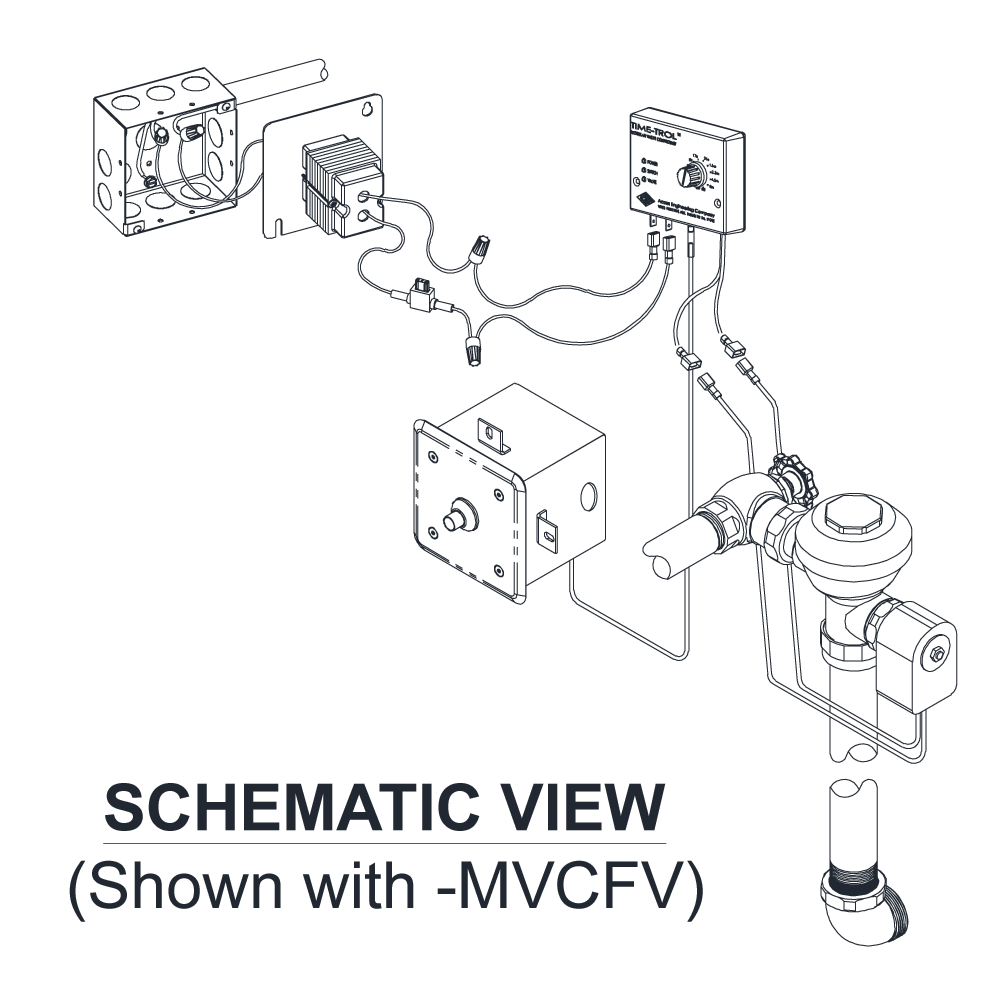 AE Option PBR2-MVC Schematic Drawing