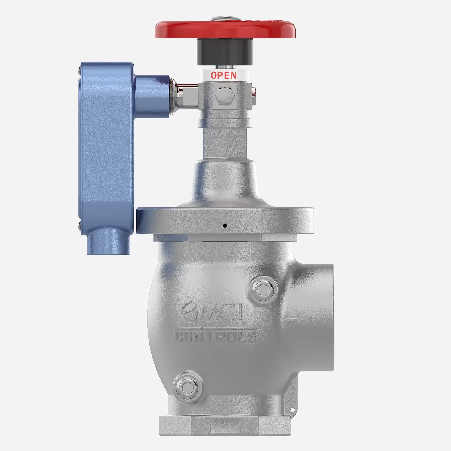5475-CR Angled Valve Image - direct side view