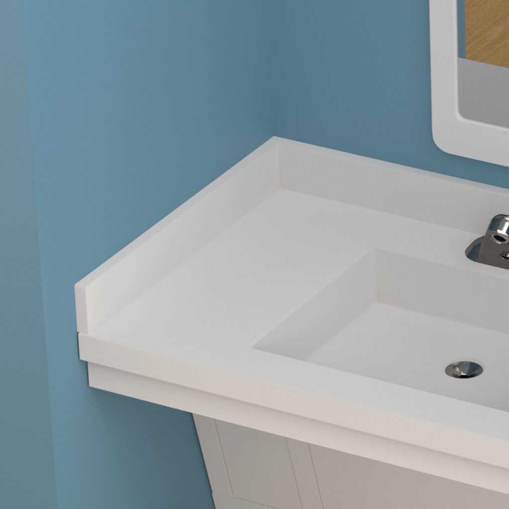 Option: Backsplash and Side Splash