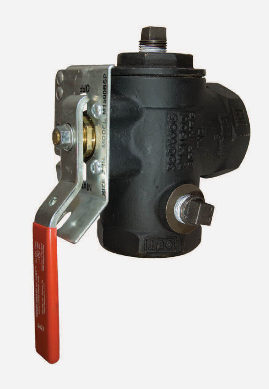 Alarm Main Drain and Test Valve