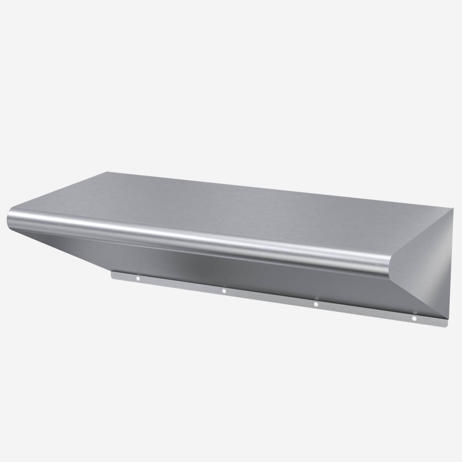 LR1103-FM Series Stainless Steel Ligature Resistant Shower Seat, Fixed and Front Mount.