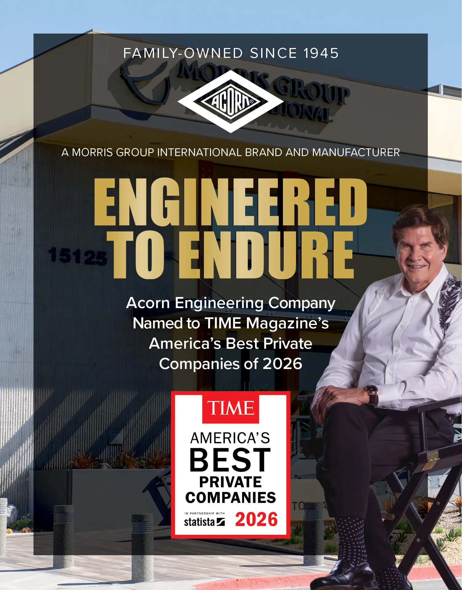 Acorn Engineering Company Included in TIME America’s Best Private Companies 2026 List