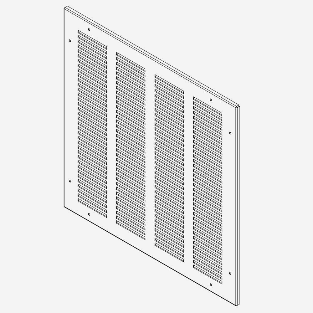 Accessory: Louvered Grille