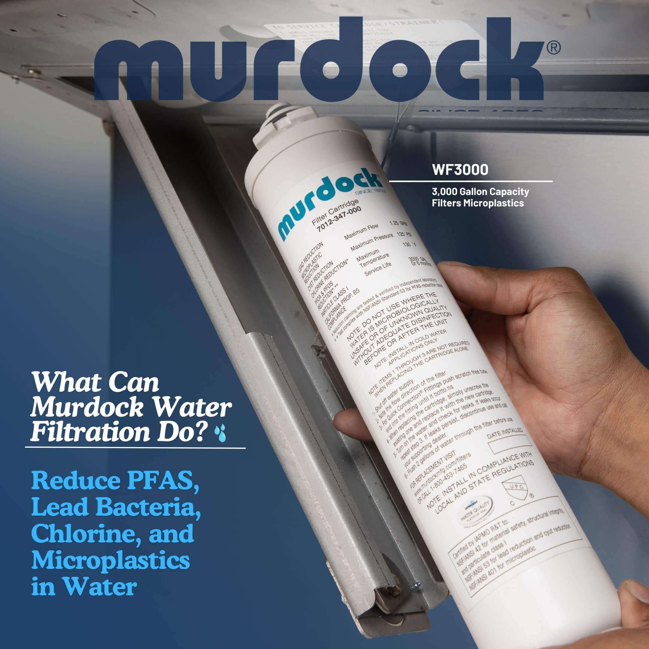 Murdock Mfg. Announces New 3,000 Gallon PFAS Water Filter