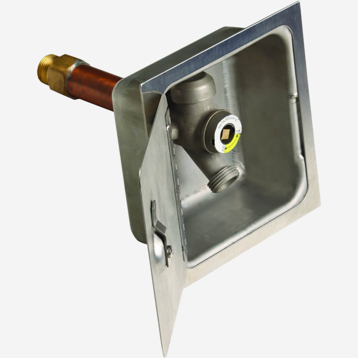 Quarter-Turn Wall Hydrant and Box