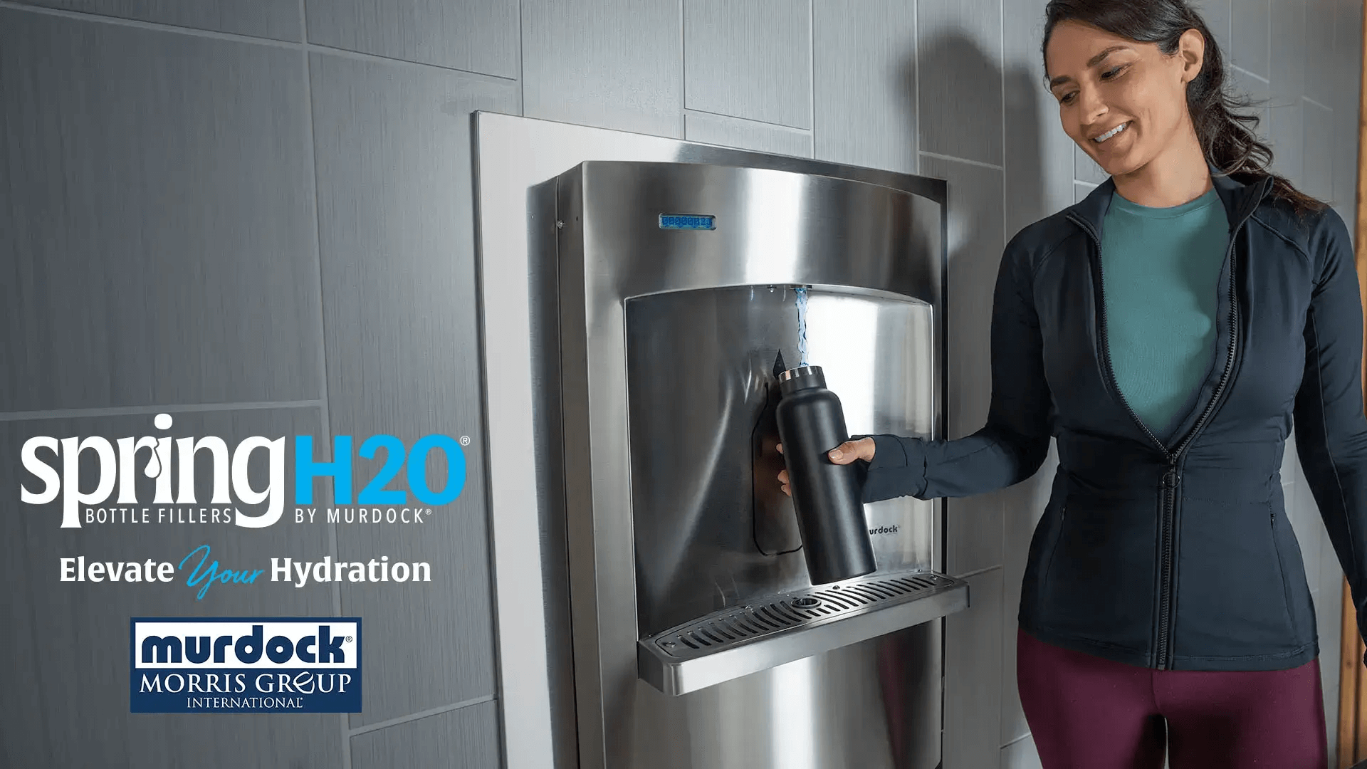 Introducing SpringH2O Water Bottle Filling Station