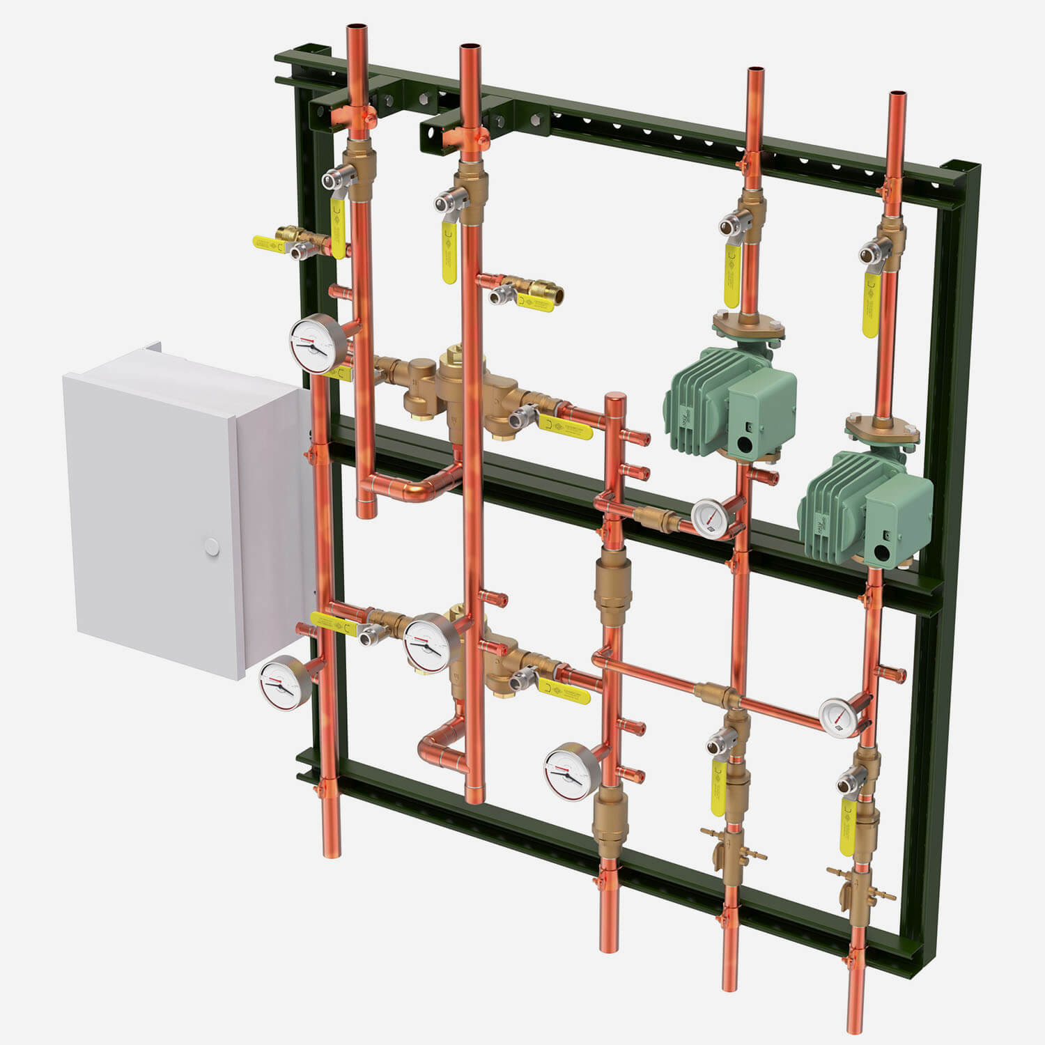 Acorn BASyC® Digital System with Multiple Master Mixing Valves