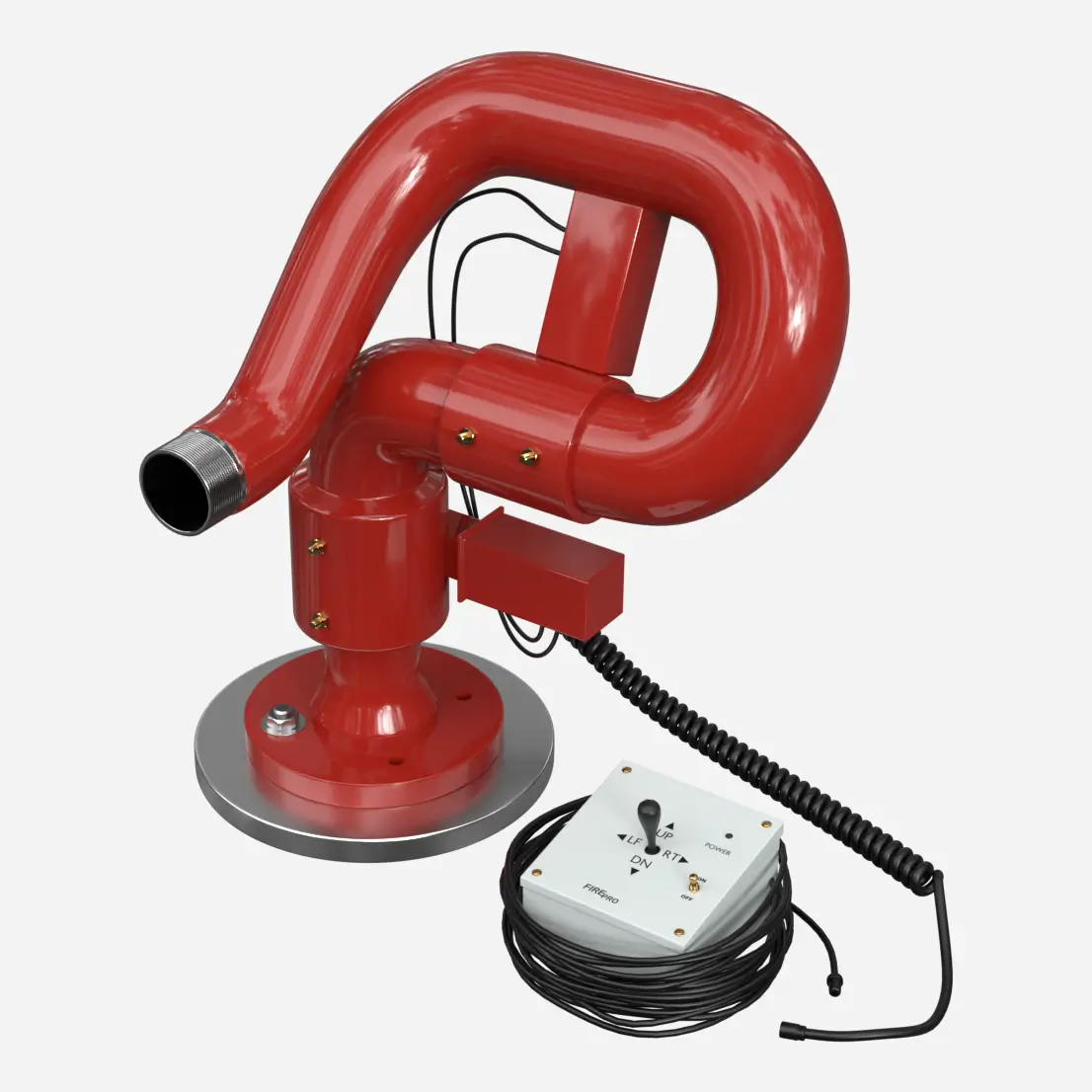 Remote Control Single-Waterway Fire Monitor