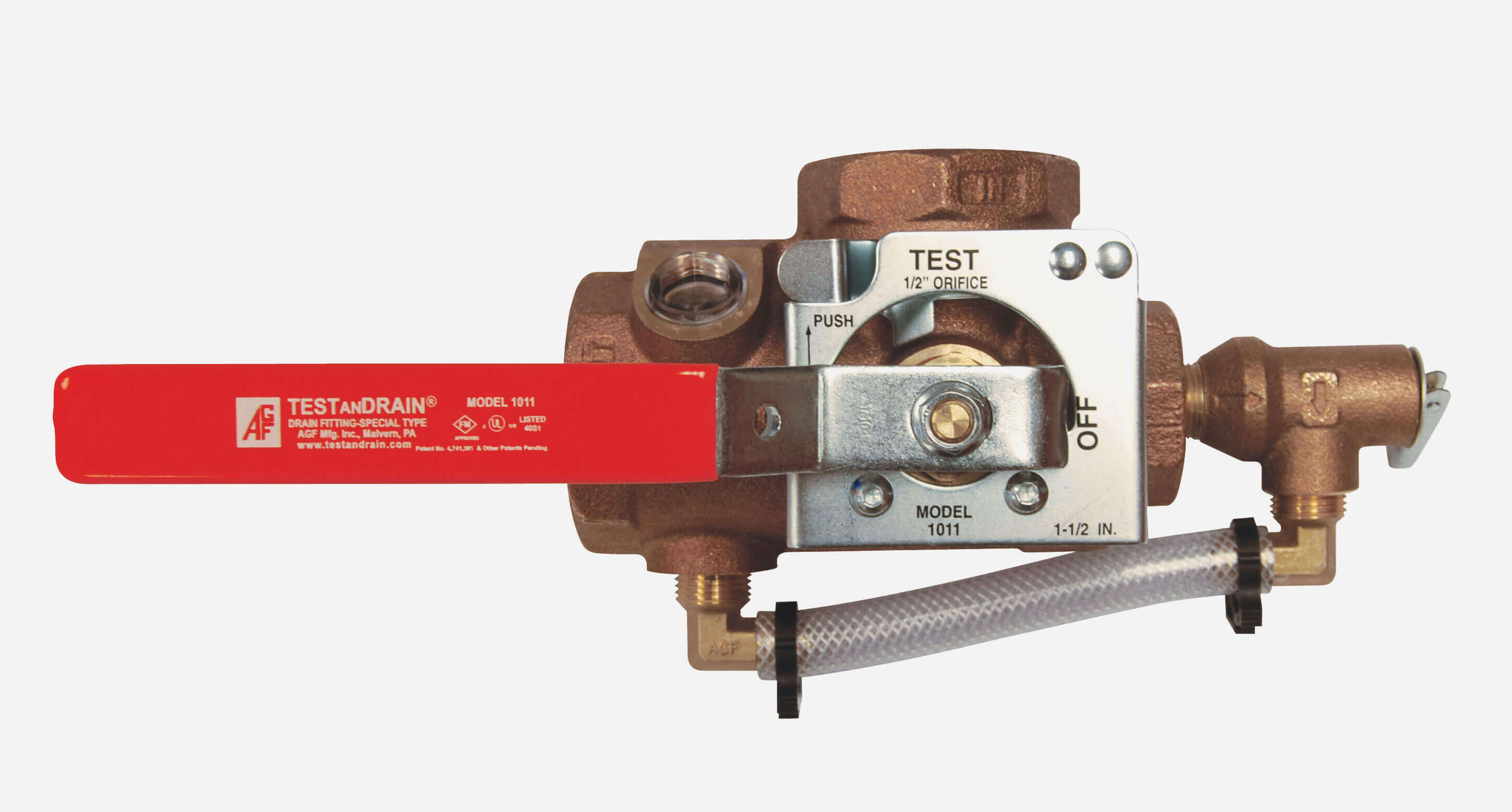 Test and Drain Valve With Pressure Relief