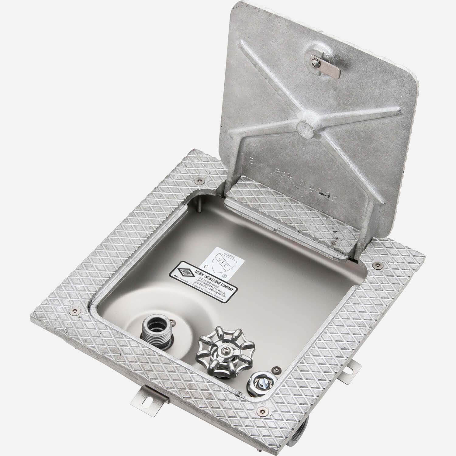 Single Temp Hose Box with Non-Skid Top