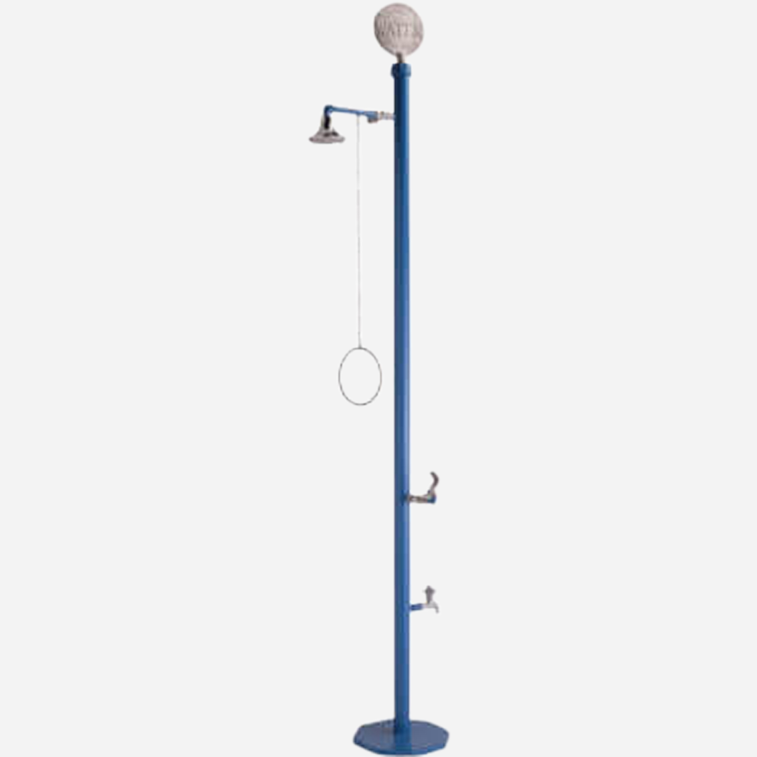 Model M-PBF17 Outdoor Shower with Foot Shower and Drinking Bubbler