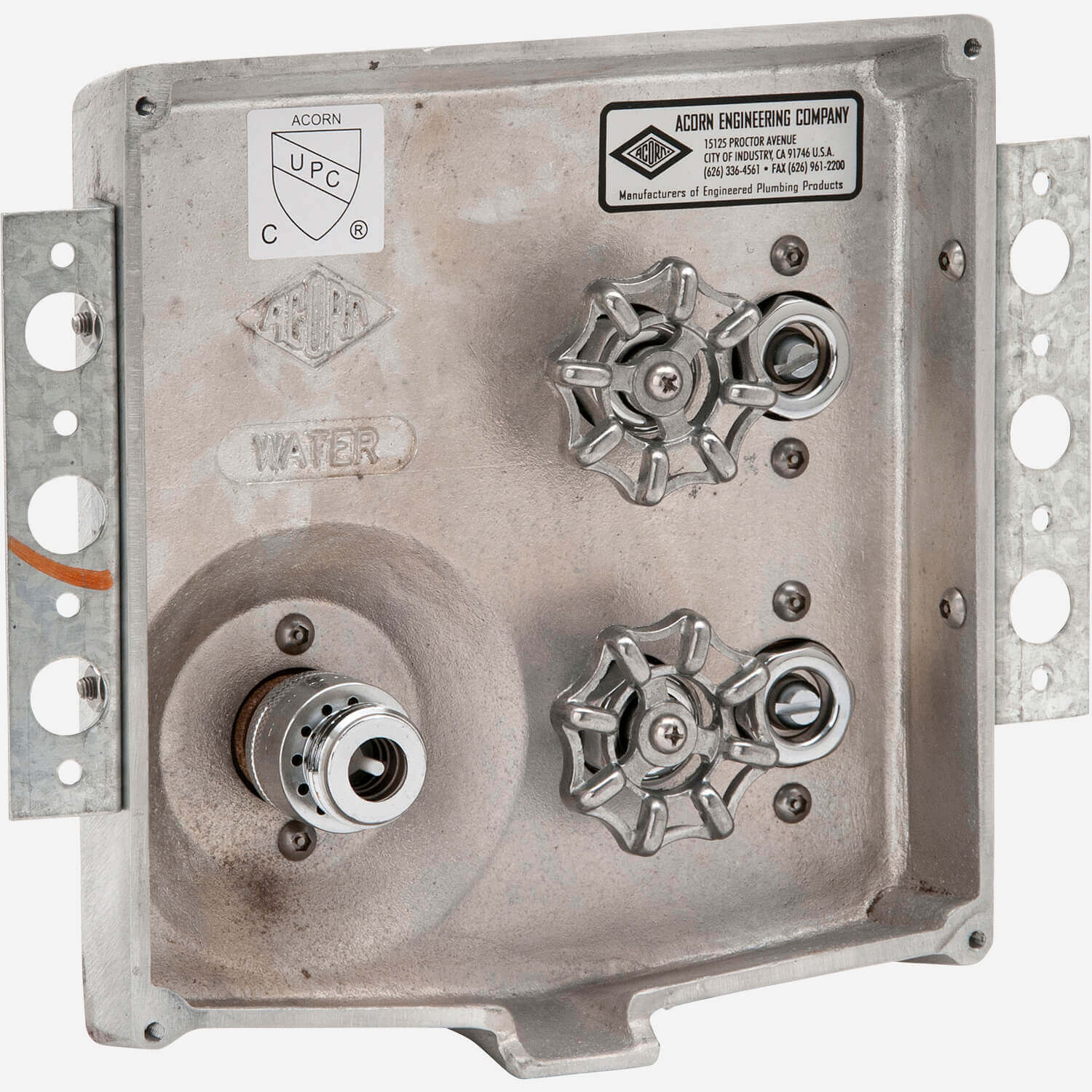 Dual Temp Aluminum Hose Box w/ Vacuum Breaker