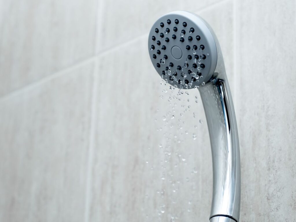 showerhead with low pressure