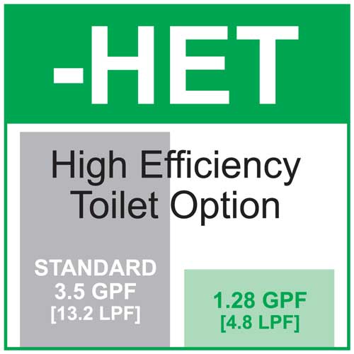 High Efficiency Toilet (1.28 GPF)