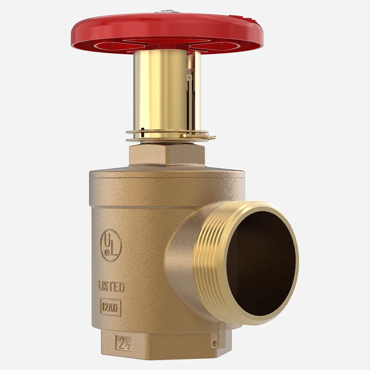 Adjustable Pressure Restricting Angle Hose Valve - Female x Male