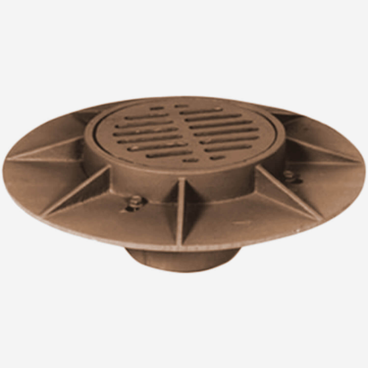 Parking Deck Floor Drain with Heavy-Duty Wide Flange Collar for Precast Slabs