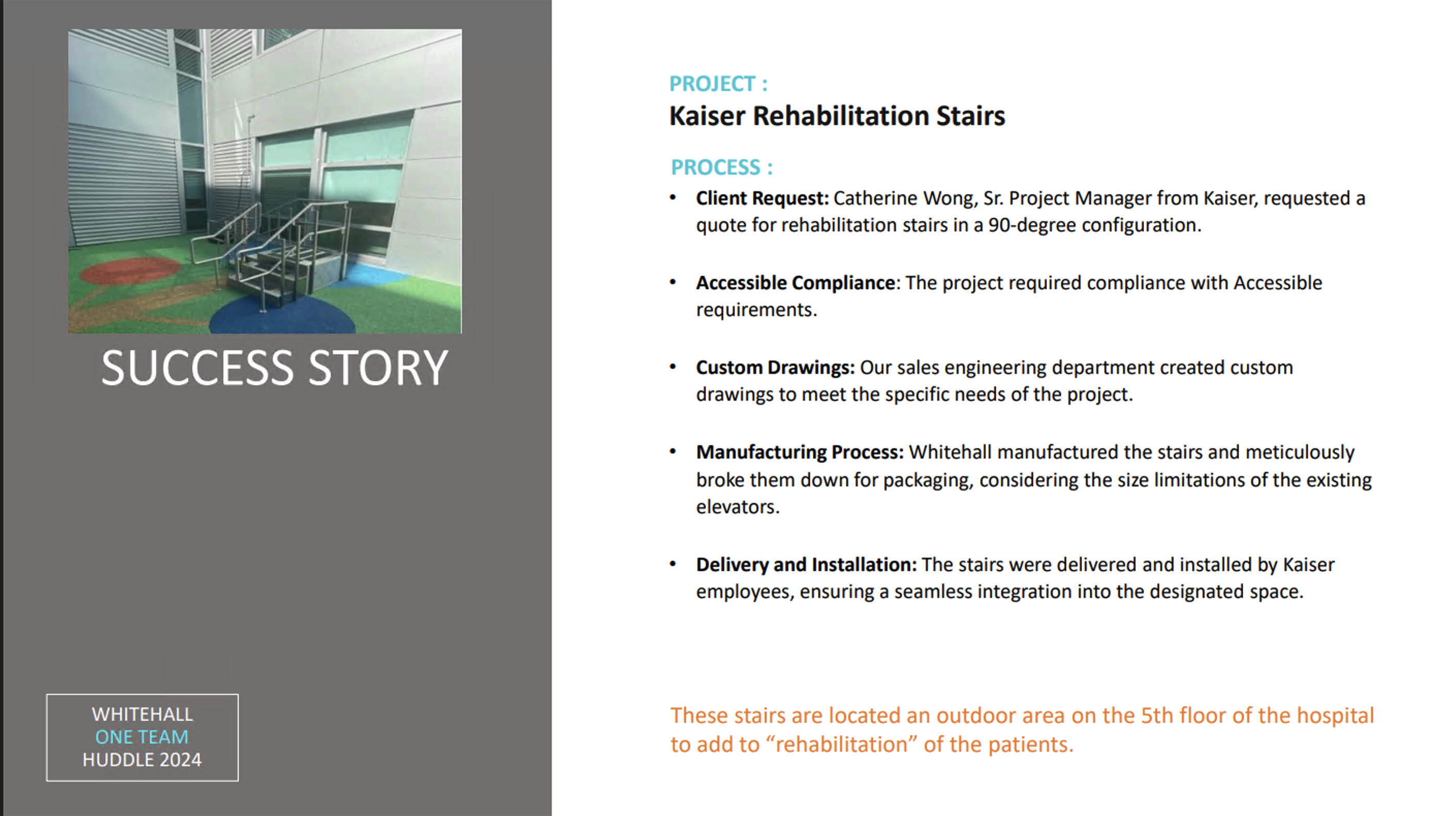 Stainless Steel Training Stairs Brochure