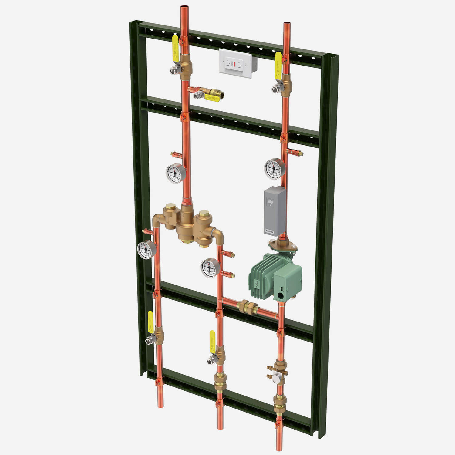 Command Station® with Emergency Tempering Valve