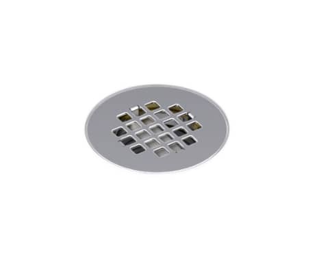 CSB3636ADA-RDD-NCD2-C solid surface shower base round drain cover