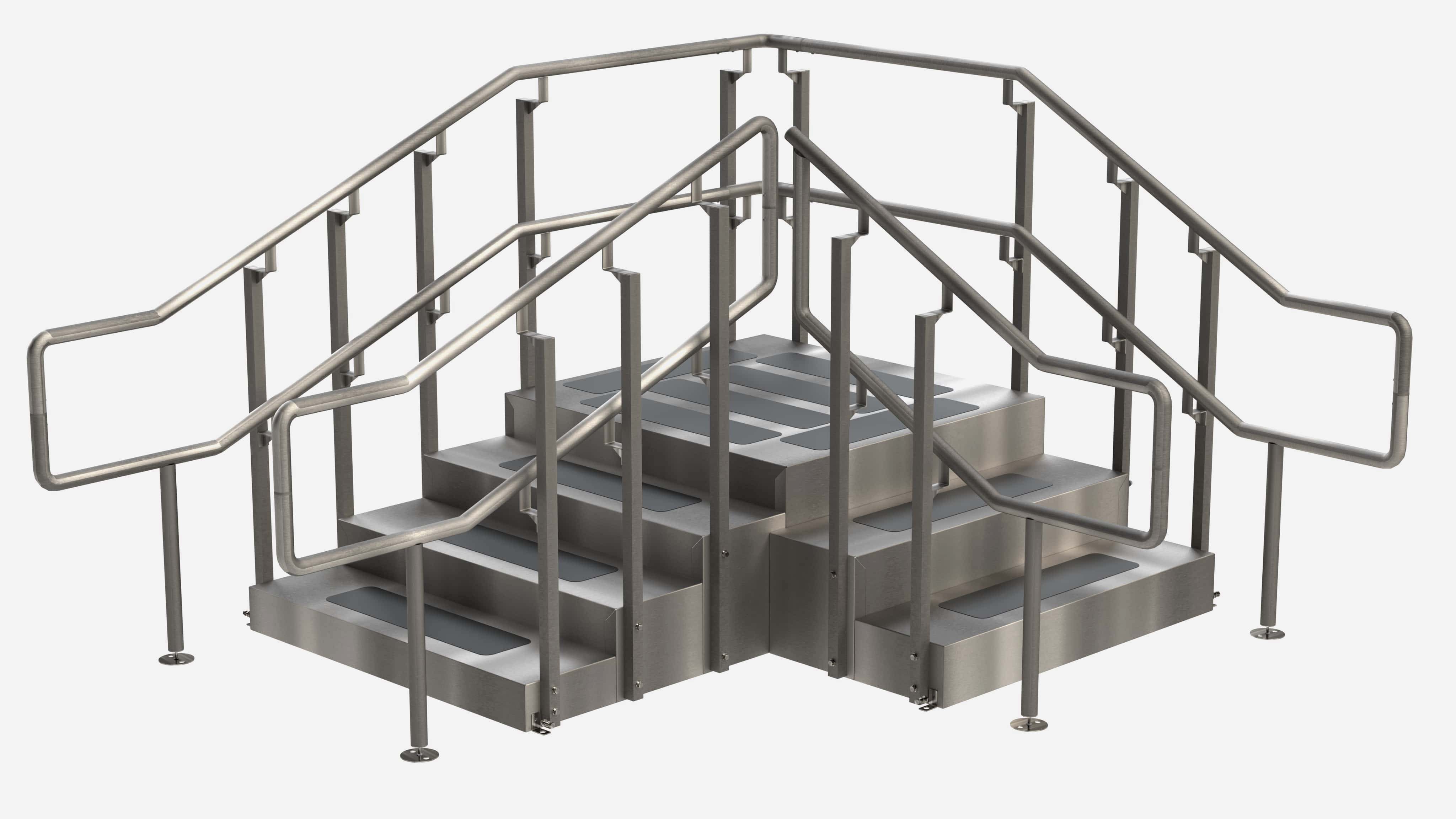 Angled Training Stairs