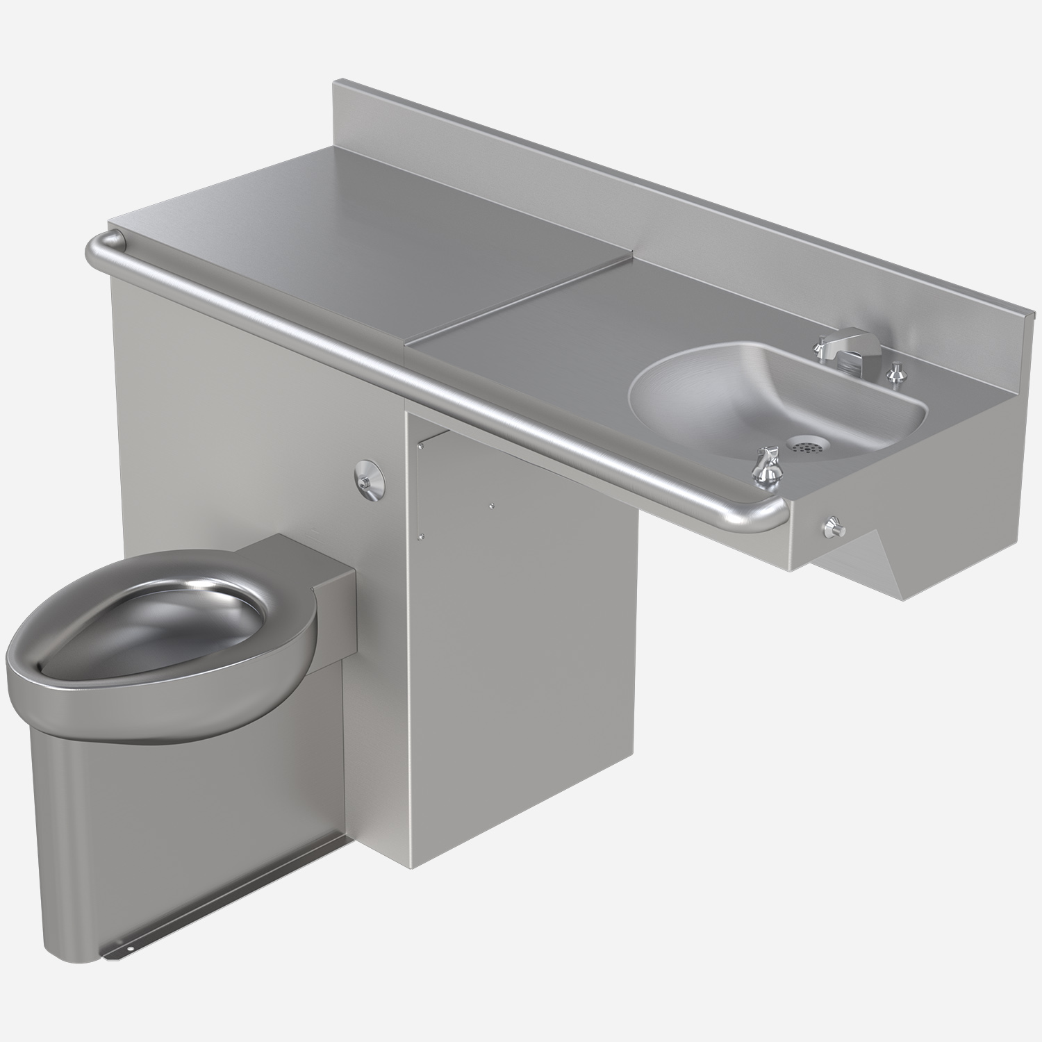 CBC (Calif. Title 24) Compliant - Lav/Toilet Comby - 52-1/4" Wide