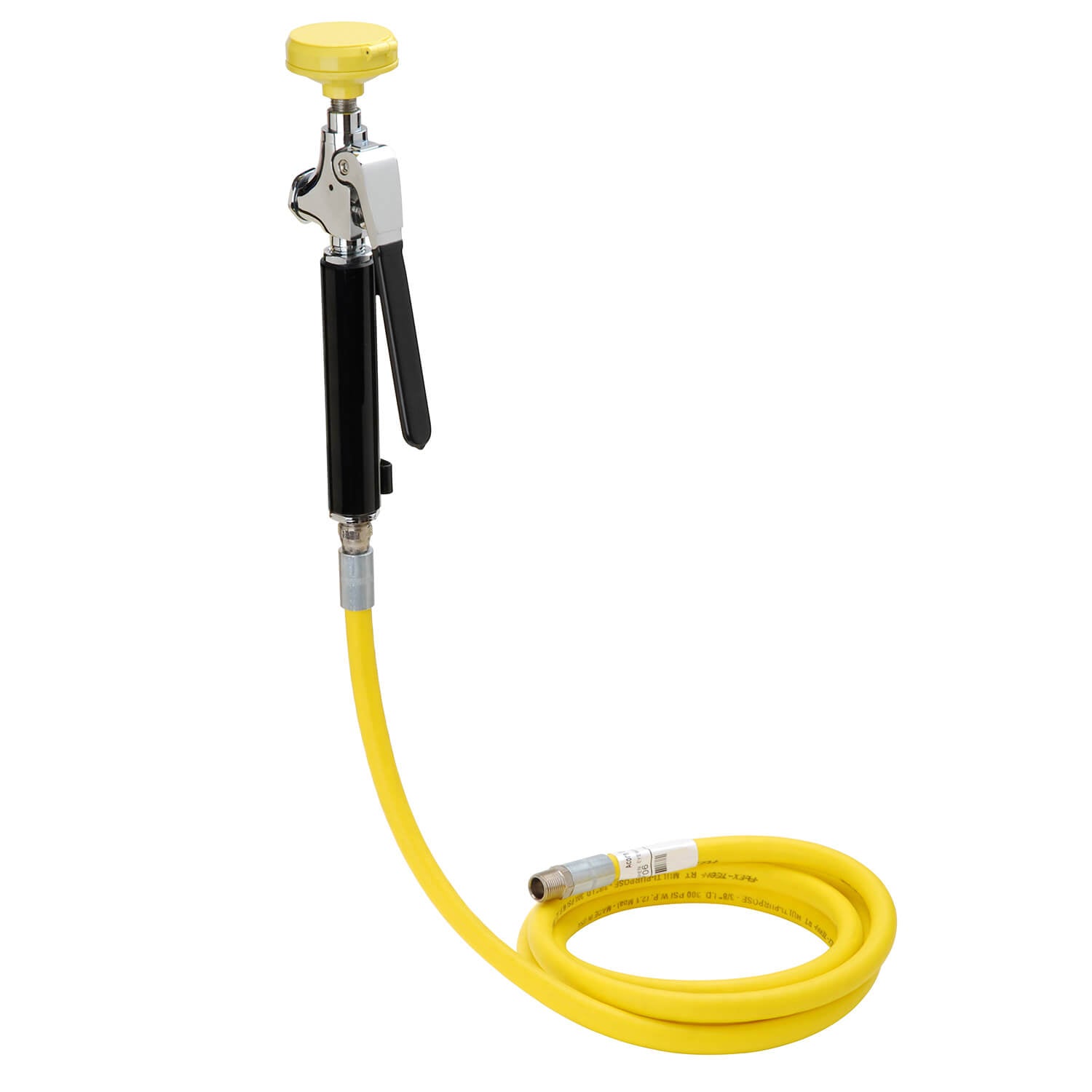 Drench Hose with Self-Closing Squeeze Lever