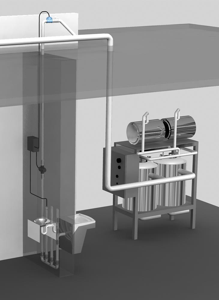 Vacuum Plumbing Rendering