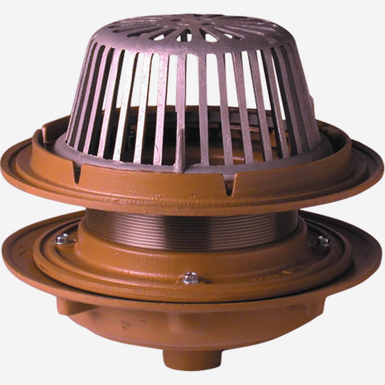 Large General Purpose Roof Drains with Adjustable Extension