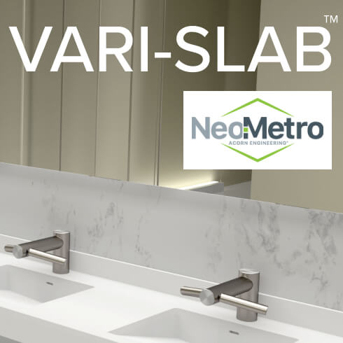 Vari-Slab® Basin Offers Customization, Ease of Installation