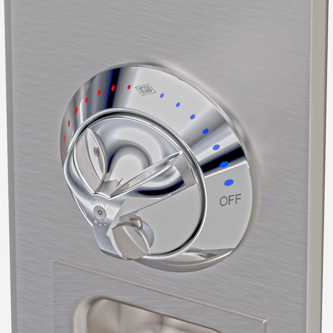 Option: Temperature/Pressure Mixing Valve for Security Shower