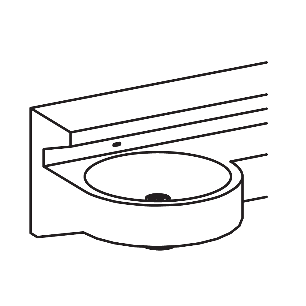8980-4-IS-RL 8980 Series with Integral Shelf