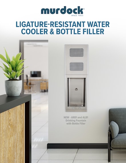 Ligature-Resistant Water Cooler & Bottle Filler Brochure