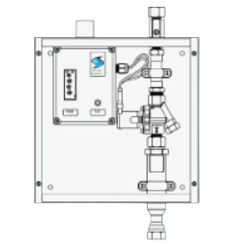 Figure No. 273-B Series Surface Mount Singular Electronic Trap Primer