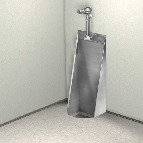 Washout Stall Urinal, Front Mount