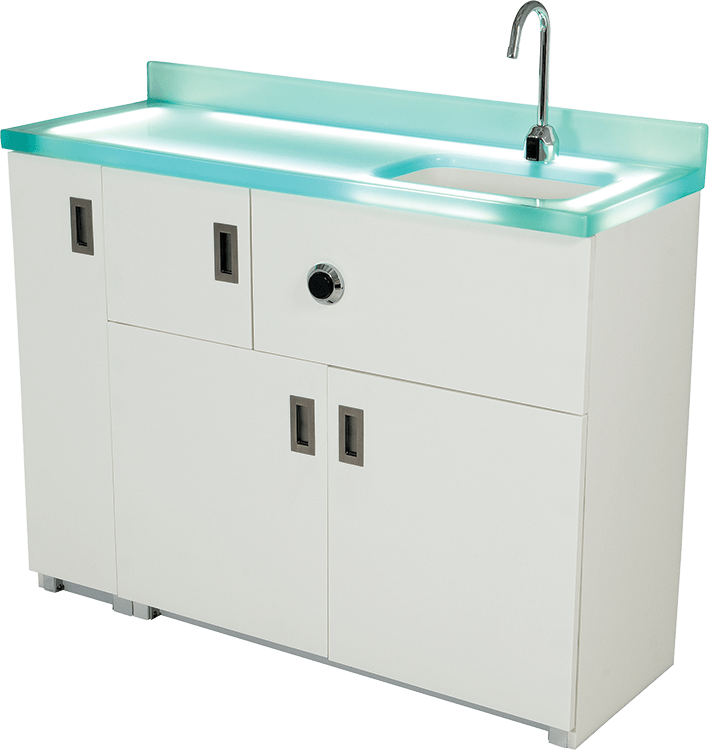 Pcu Options Option: Polyethylene PCU Cabinet - White - Whitehall Manufacturing