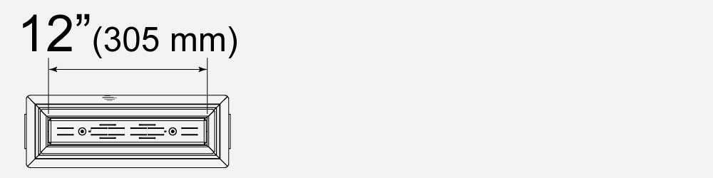 1 foot nominal length