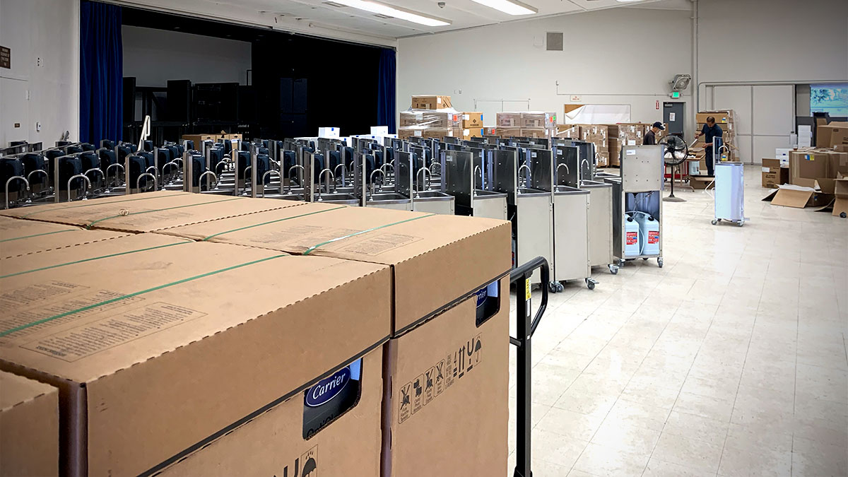 Case Study: Helping Schools Re-Open Safely with Portable Sinks & Water Refill Stations