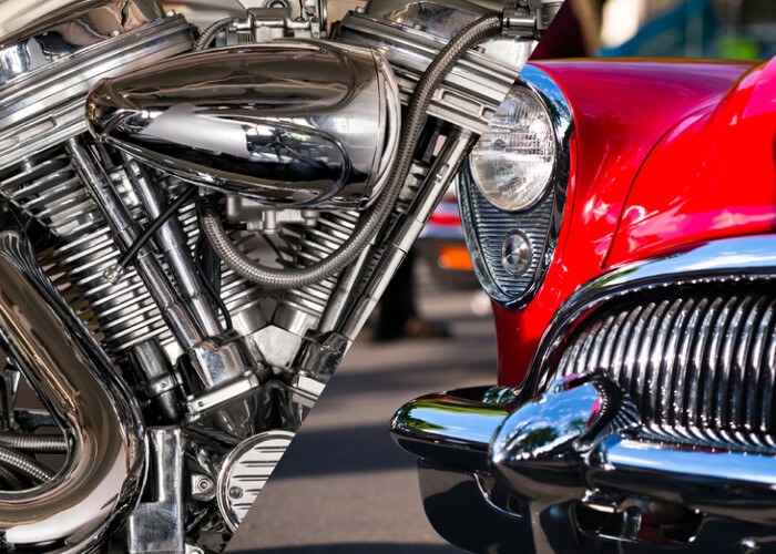 Cars and Motorcycles