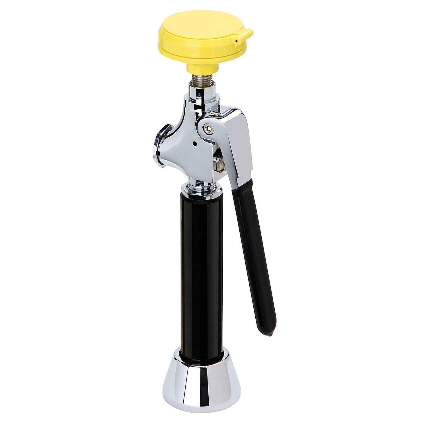 Deck Mounted Drench Hose with Self-Closing Squeeze Lever