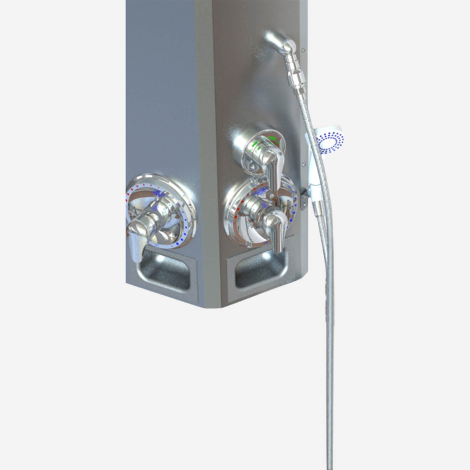 Option: Less Grab Bar on Shower